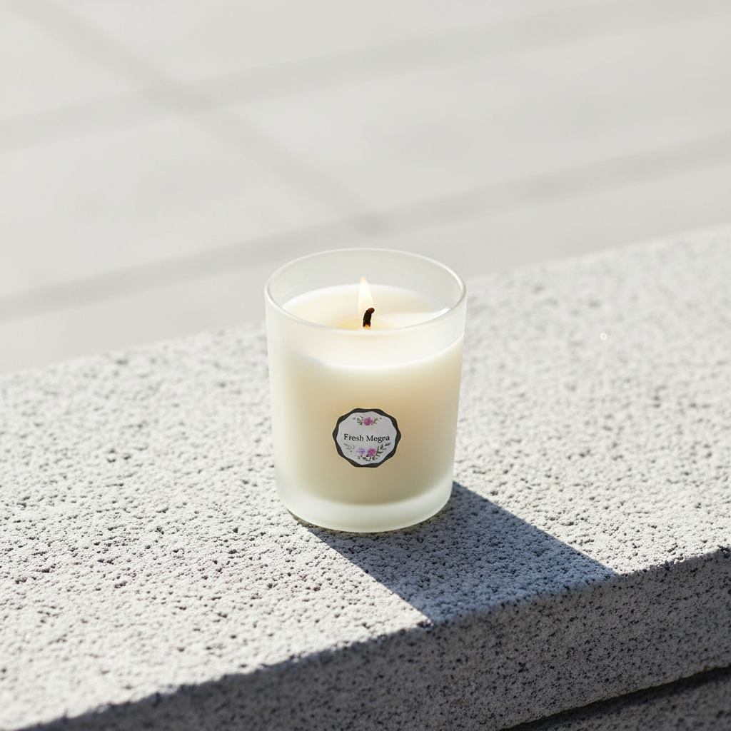 Vivi Scented Candle - White