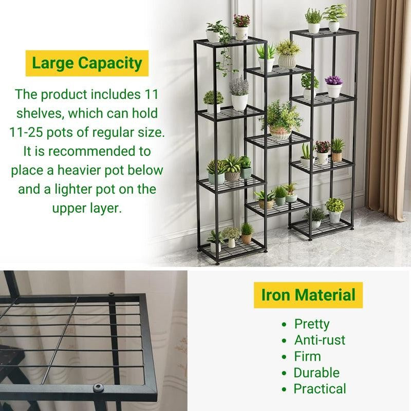 Bevyn Planter Stand - Black media 4