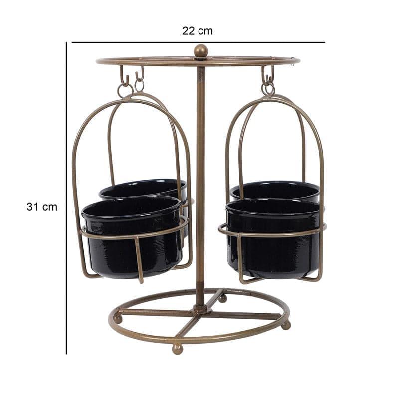Merry Go Round Planter - Black media 6