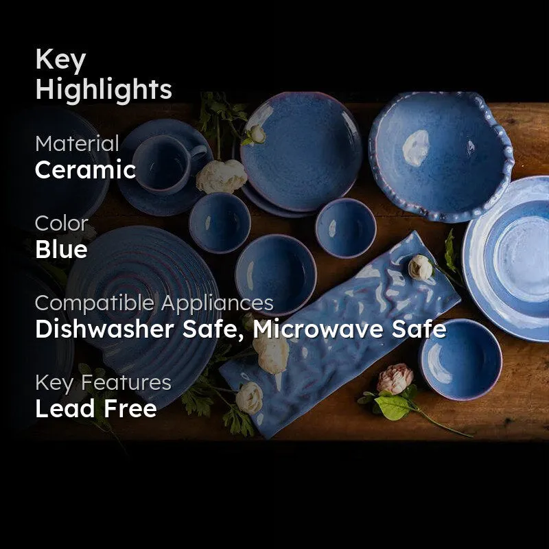 Periela Handmade Dinner Set - 28 Piece Set media 2