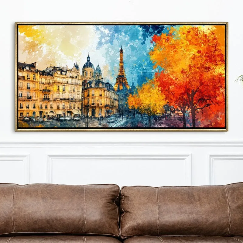 Metropolitan Muse Canvas Wall Painting With Frame media 4