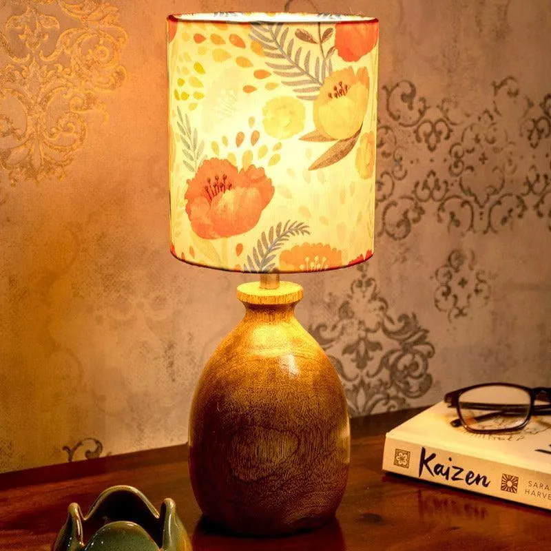 Flora Brendon Fabric Table Lamp - Multicolor media 1