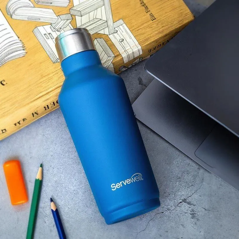 Steel Chill Bottle (675 mL) - Imperial Blue media 3