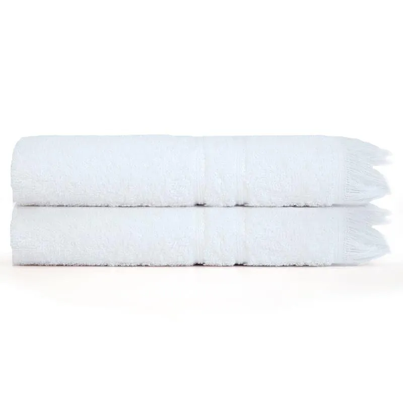 Micro Cotton LuxeDry Soothe Hand Towel (White) - Set Of Two media 4