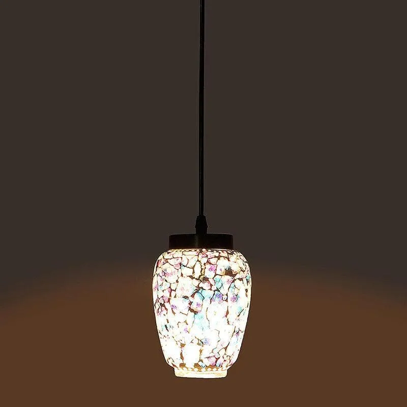 Bell Bottom Glass Ceiling Lamp media 1