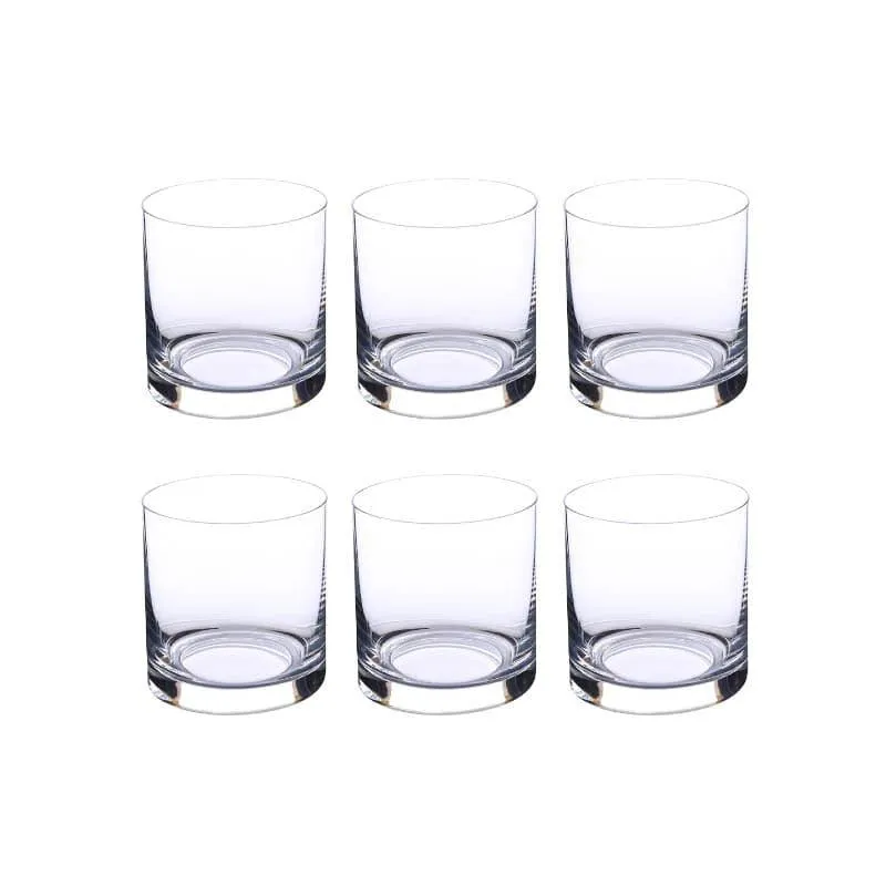 Rocks Bohemia Crystal Whiskey Glass (410 ML) - Set Of Six media 3