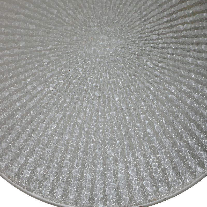 Saleira Glass & Iron Ceiling Lamp - Grey media 6