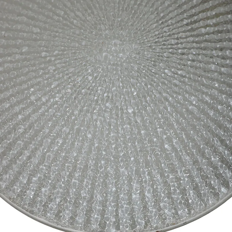Saleira Glass & Iron Ceiling Lamp - Grey media 6