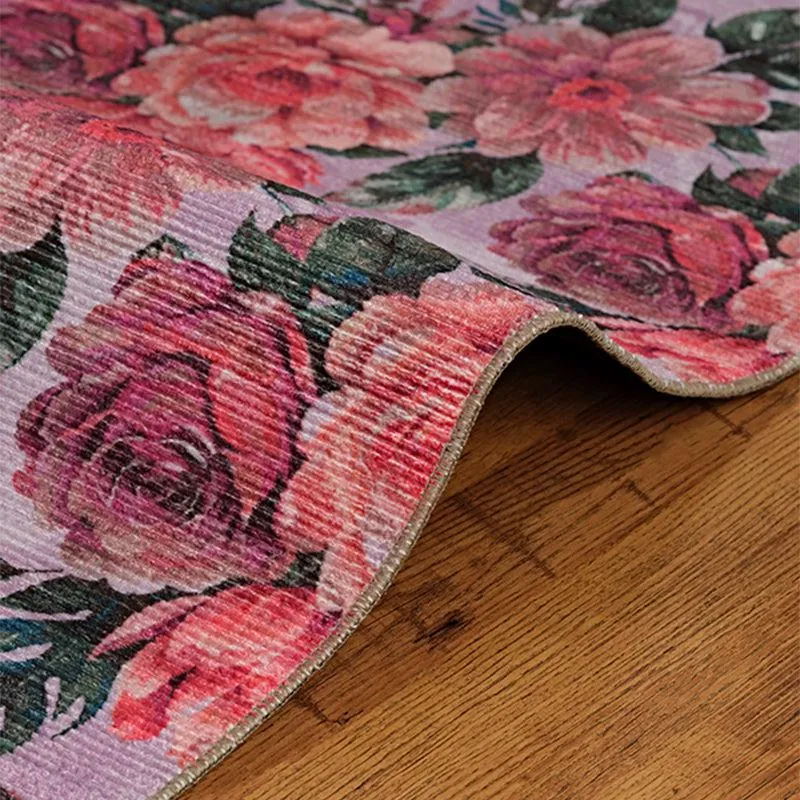 Charlotte Floral Carpet - Lilac media 6