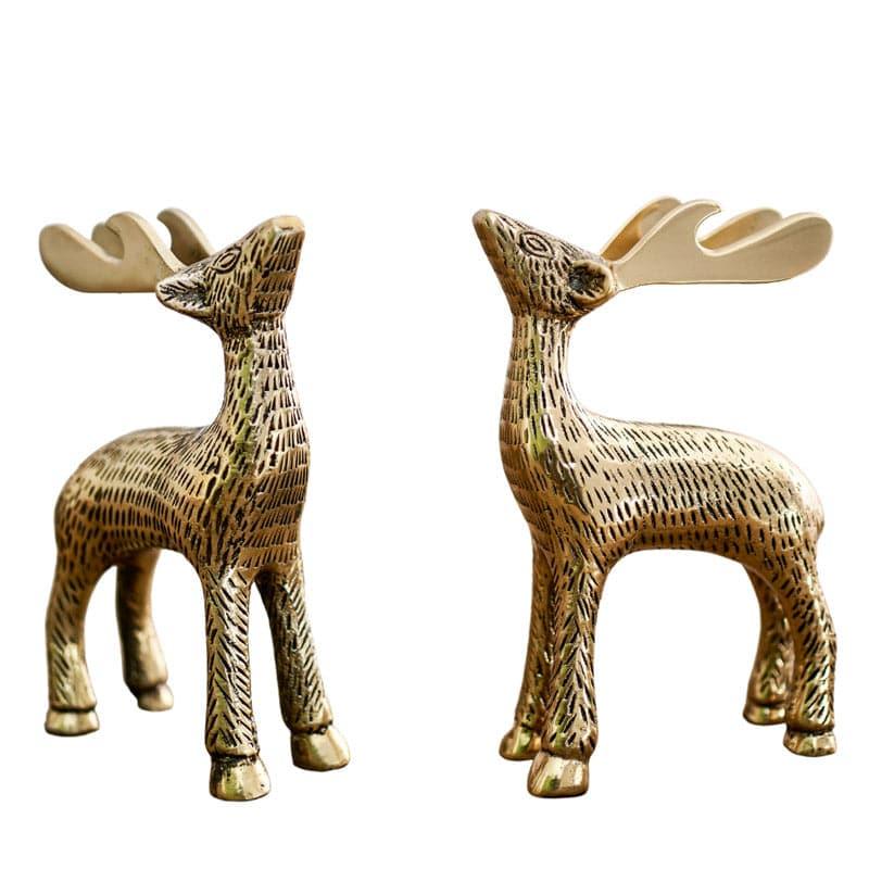 Deer Pride Showpiece - Set Of Two media 3