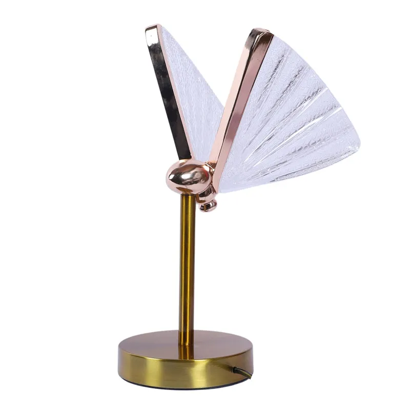 Titly Iron Table Lamp - Gold,Transparent media 9