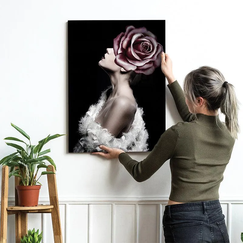 Vintage Beauty Canvas Wall Painting media 3