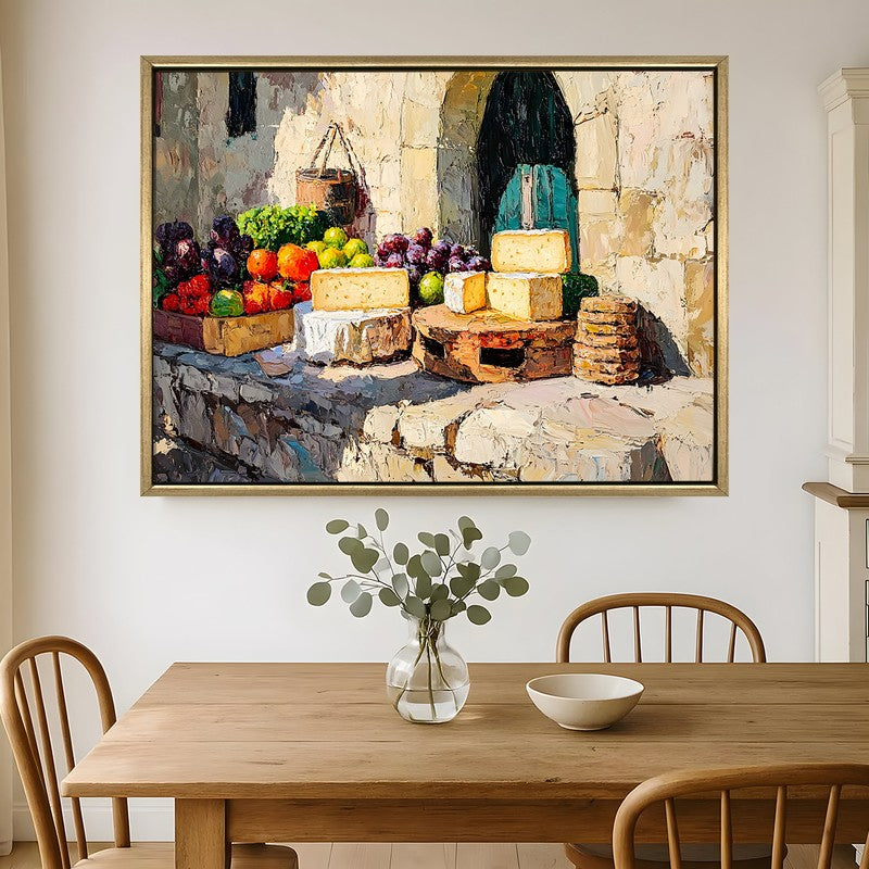 Harvest Canvas Wall Painting With Frame