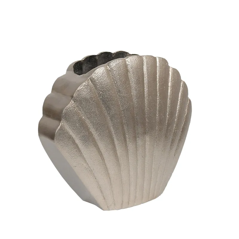 Oyster Treasure Vase - Silver media 4