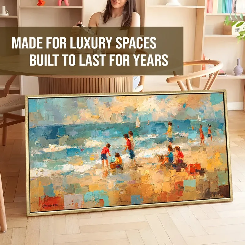Seabreeze Canvas Wall Painting With Frame media 5