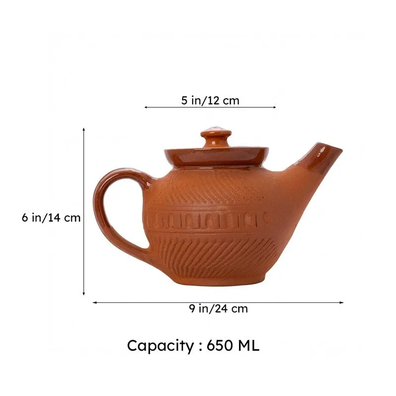 Mugha Terracotta Kettle media 5
