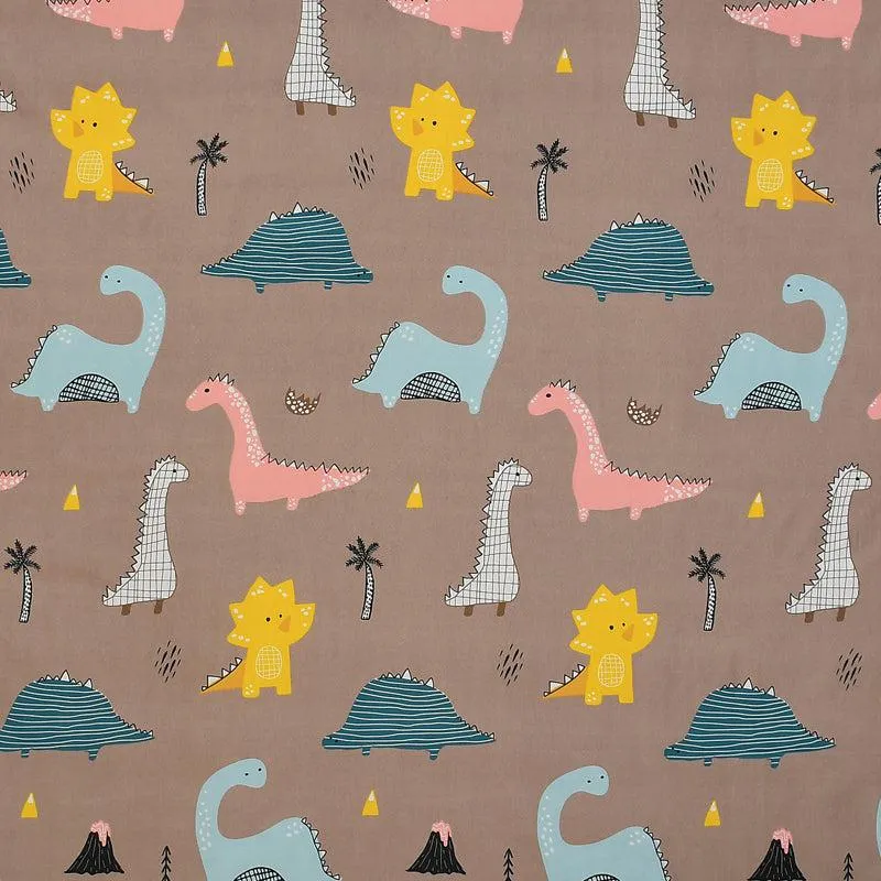 Tiny Dino Kids' Cotton Duvet Cover - 210 TC media 4