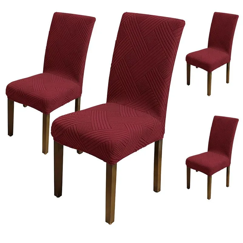 Rivexa Soft Chair Cover (Maroon) - Set Of Four media 3