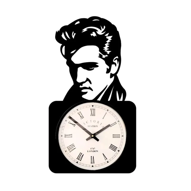 Retrotime Steel Analog Wall Clock - Black media 4