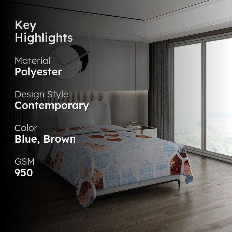 Monte Carlo Hexagonal Harmony Blanket - 950 GSM media 2