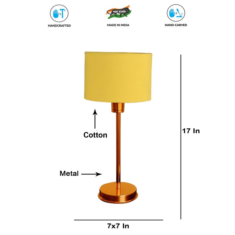 Kavira Layn Metal Table Lamp - Yellow media 8