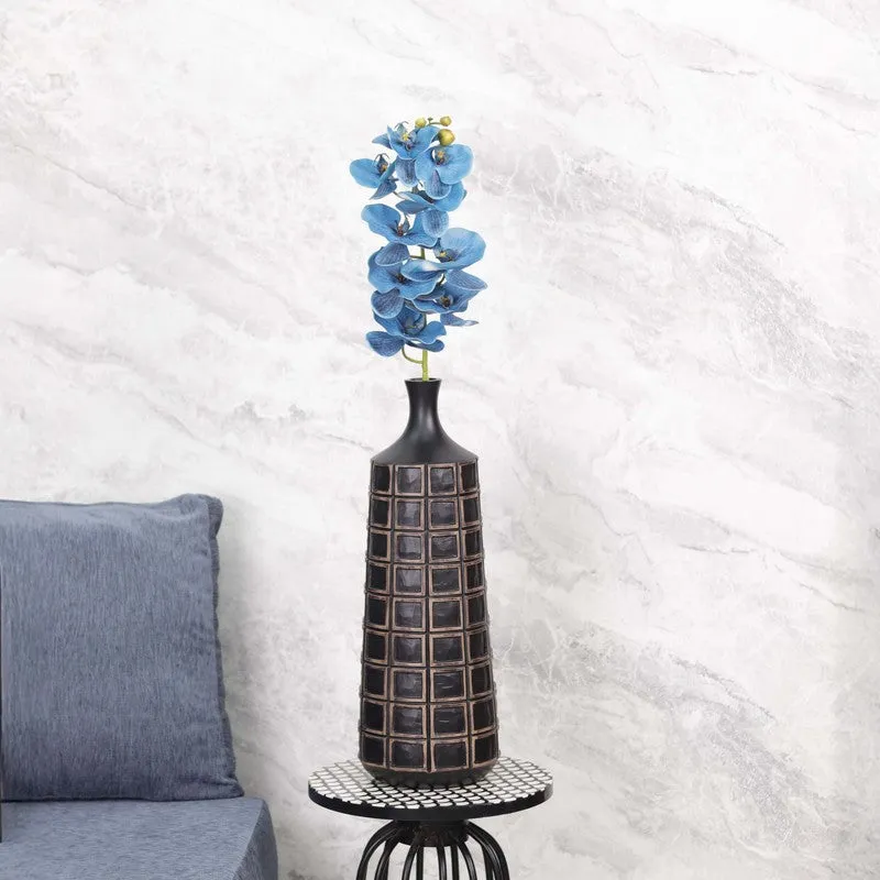 Decorative Artificial Orchids Flowers Stick - Blue media 1