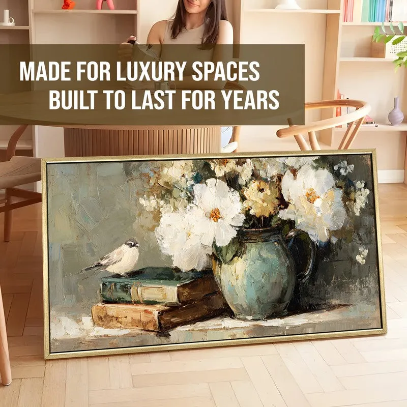 Serendipity Canvas Wall Painting With Frame media 5