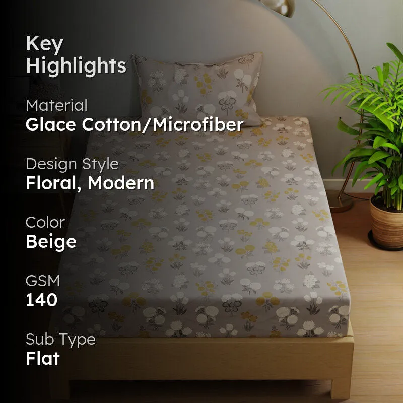 Jardin Luxe Microfiber Bedsheet - 140 GSM media 2