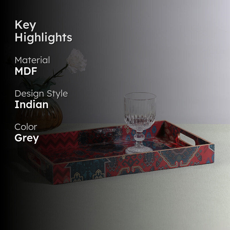 India Circus Afiya Serving Tray media 2
