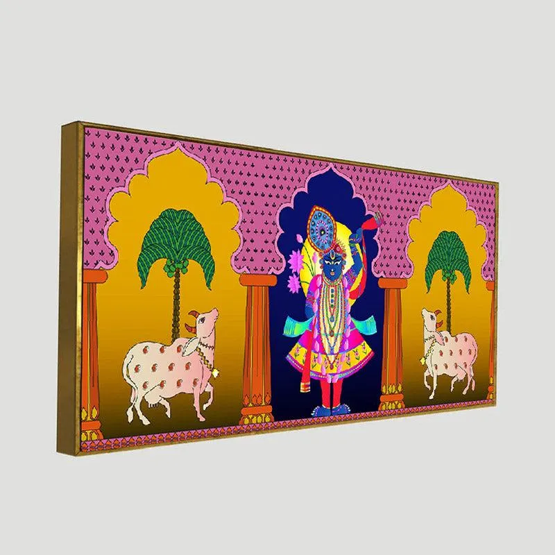 Govinda Natan Wall Painting With Frame media 8