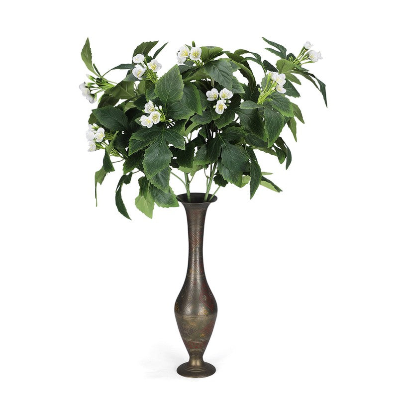 Artificial Bougainvillea Sticks (White) - Set Of Two media 4