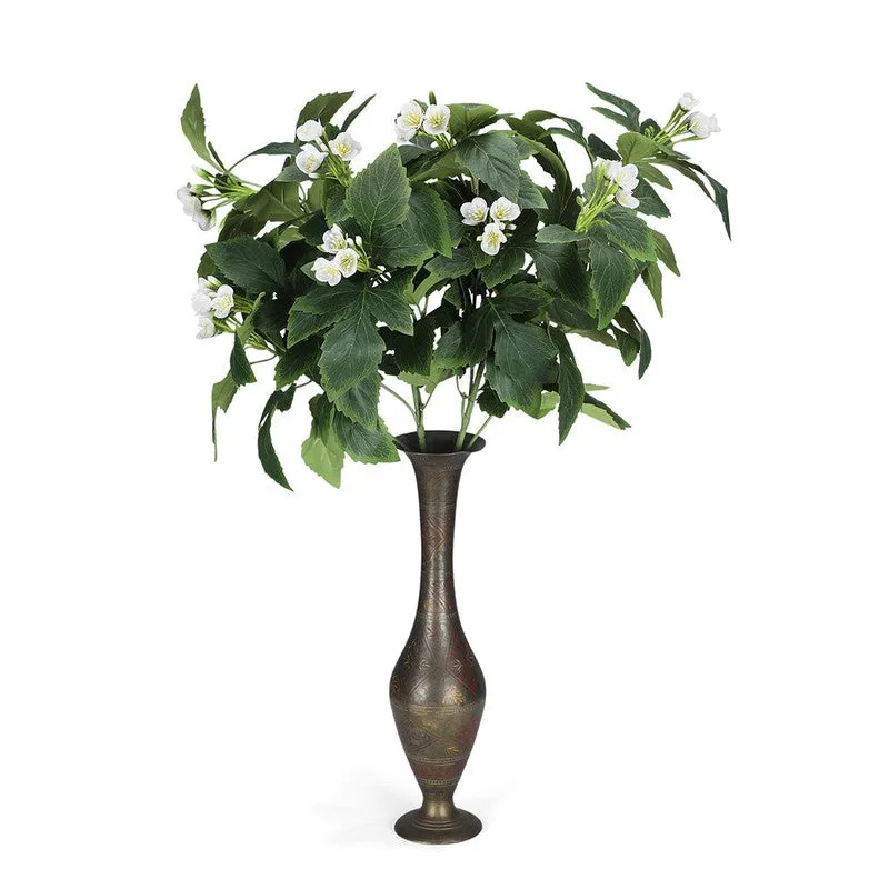 Artificial Bougainvillea Sticks (White) - Set Of Two media 4