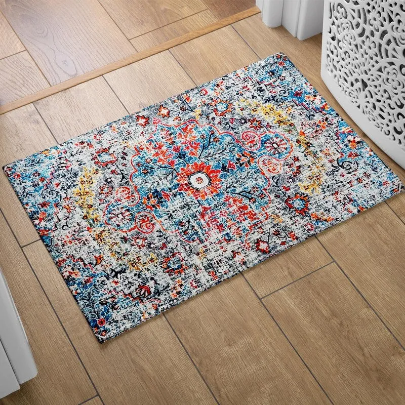 Urban Space Boho Chenille Carpet - Multicolor media 3