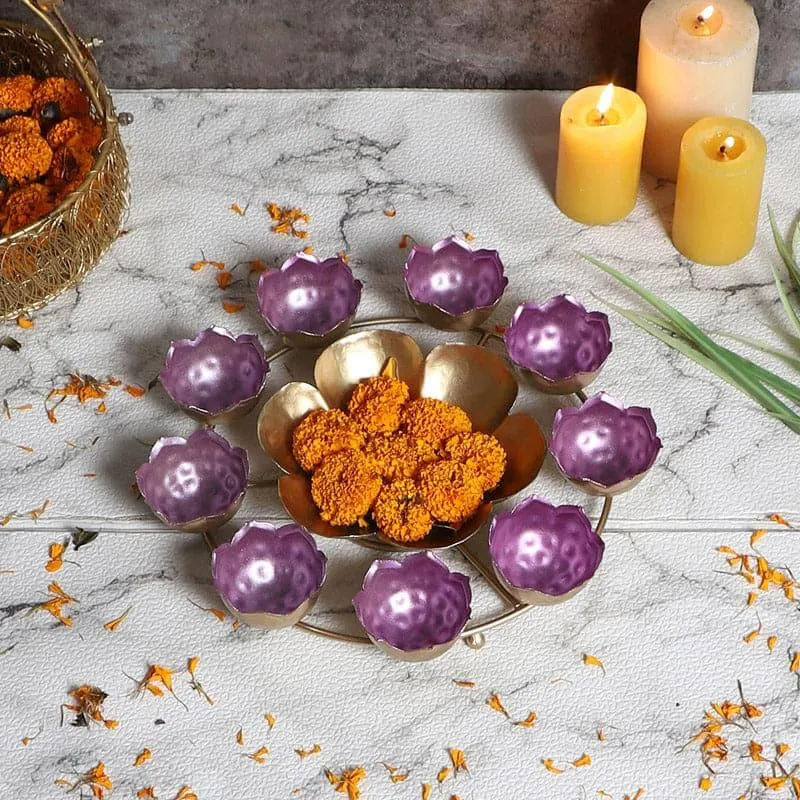 Arosya Pushp Urli - Purple media 1