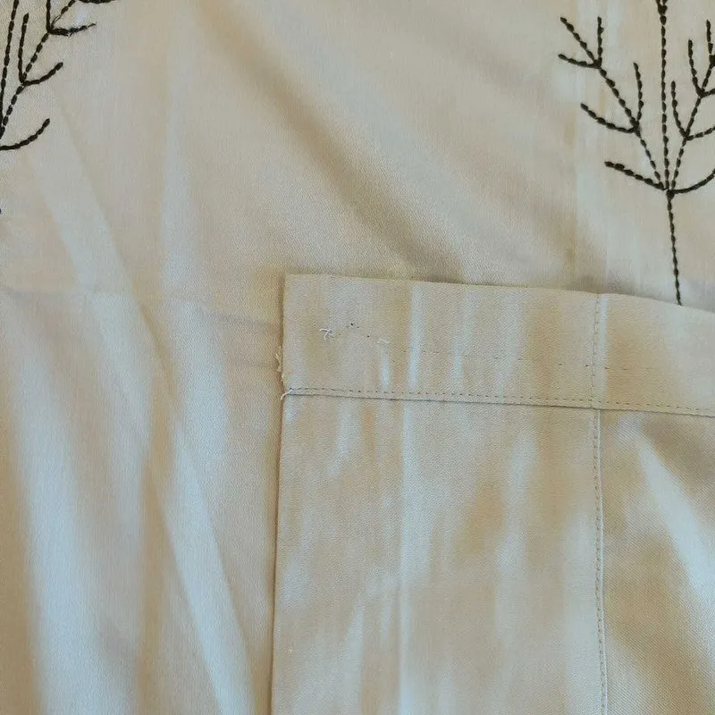Floral Breeze Cotton Bedsheets - 400 TC media 6