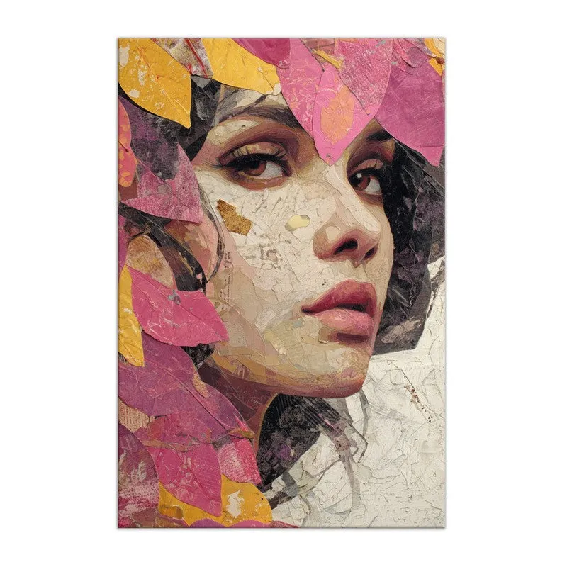 Abstract Muse Portrait Canvas Wall Art media 3