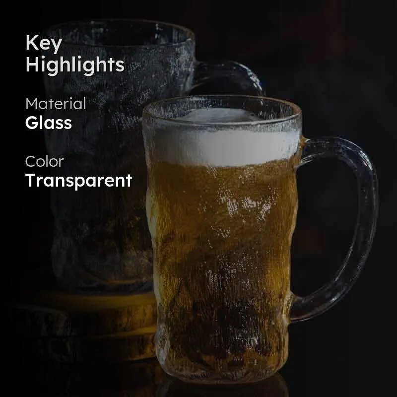 Moga Miyo Beer Mug (380 ml) - Set of Two media 2