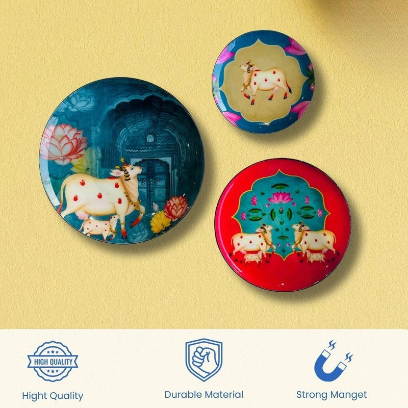 Eden Blossom Fridge Magnet - Set Of Three media 3