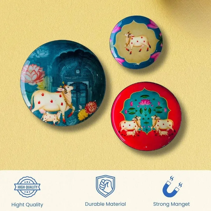 Eden Blossom Fridge Magnet - Set Of Three media 3