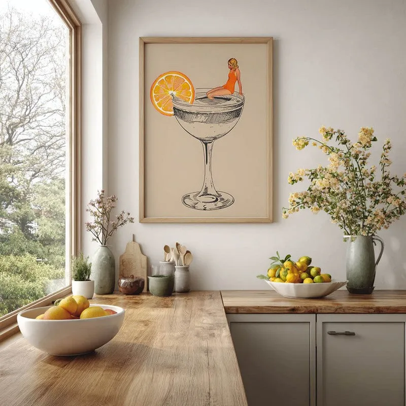CocktailDive Archival Canvas Wall Art - Brown media 5