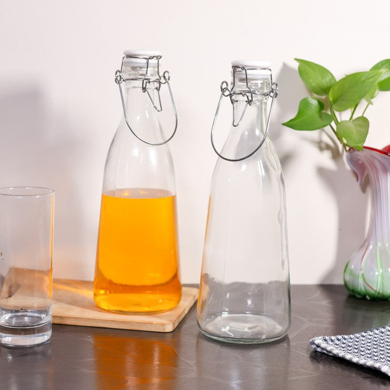 Glintora Water Bottle (1000 mL Each) - Set Of Two