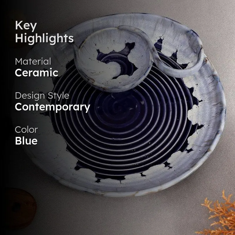 Helona Handmade Ceramic Platter media 2