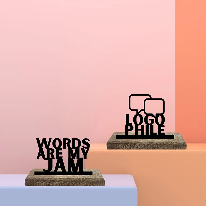 Logophile Showpiece - Set Of Two media 1