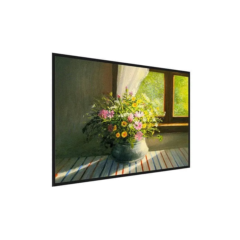 Touched By The Sun Canvas Painting - Black Frame media 3