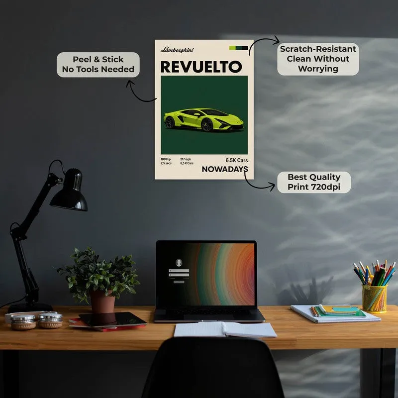 Lamborghini Revuelto Wall Poster media 6
