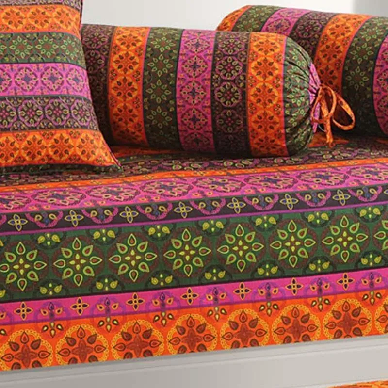 Swayam Burst of Colour Diwan Set media 3