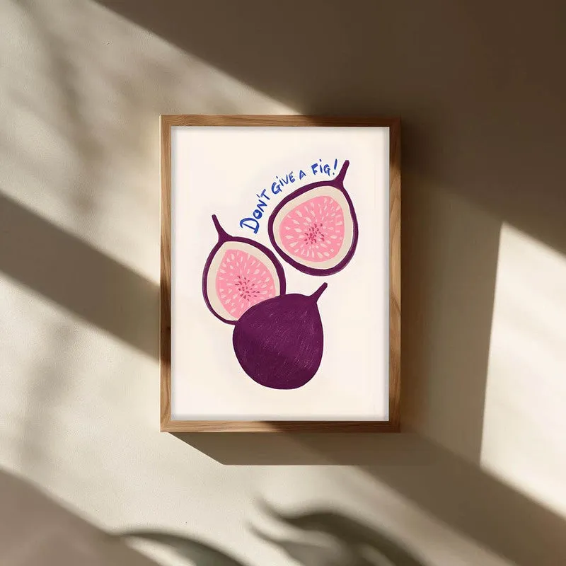 Fresh Fig Archival Canvas Wall Art - Brown media 3