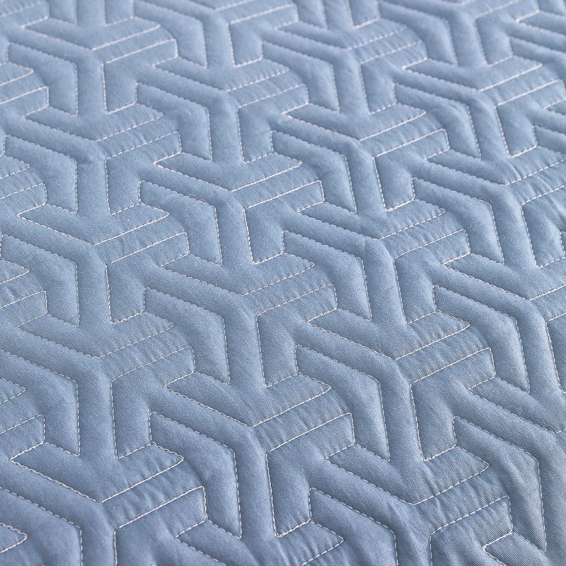 Ocean Blue Bed Cover media 4
