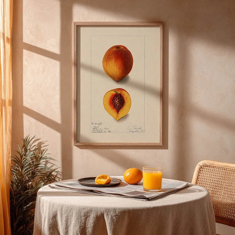 FruitAura Archival Canvas Wall Art - Brown media 4