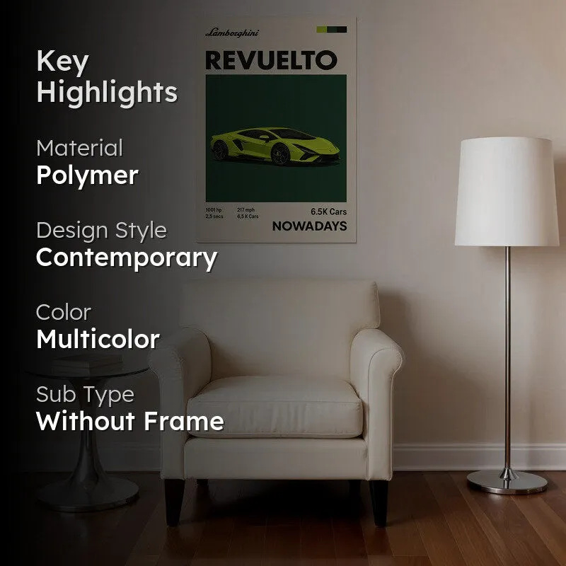Lamborghini Revuelto Wall Poster media 2